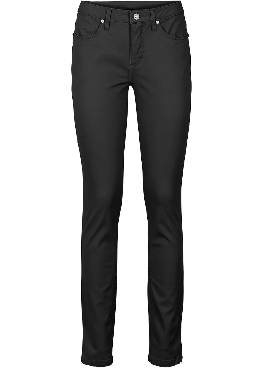 Skinny-Jeans Mid Waist, cropped