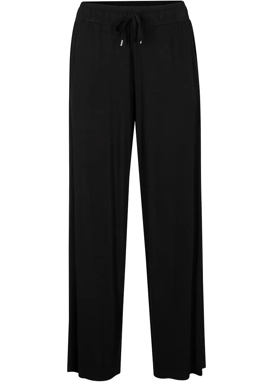 Jersey- Hose mit Bindeband