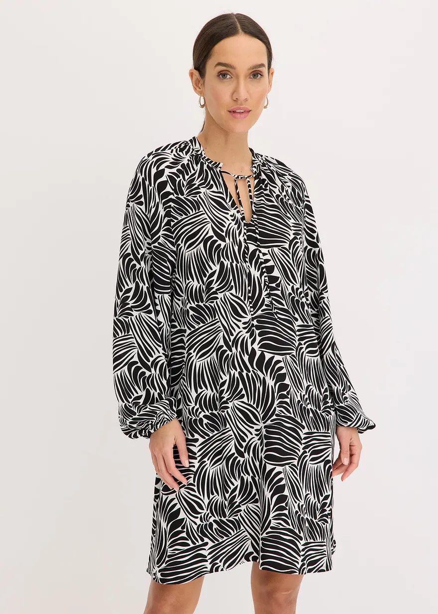 bedrucktes Tunika-Kleid