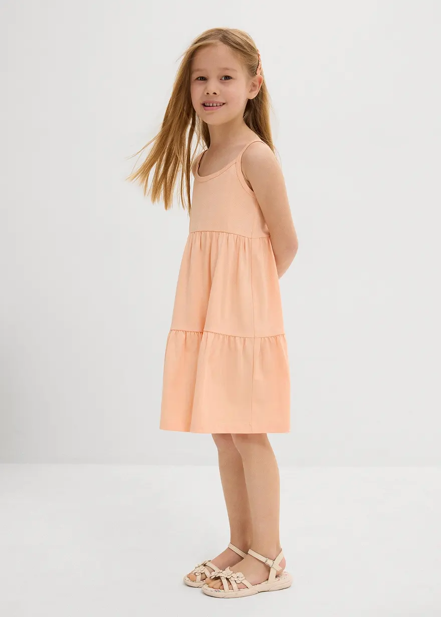 Jerseykleid (2er Pack) aus reiner Bio-Baumwolle