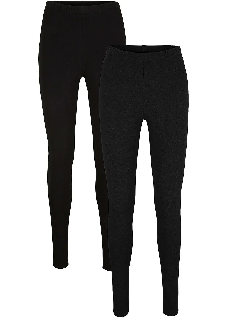 Lange Leggings (2er Pack)