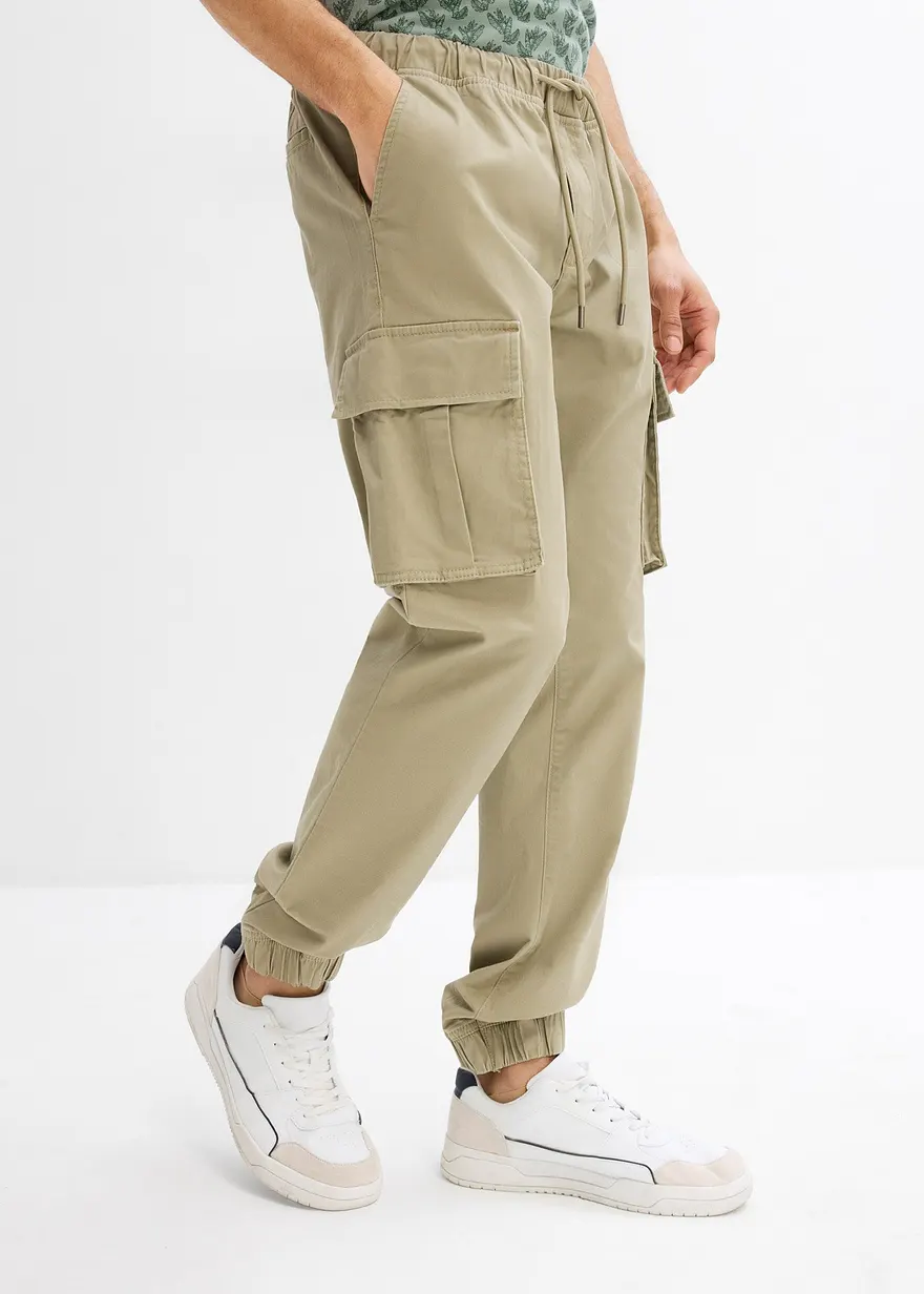 Loose Fit Schlupf-Cargohose, Straight