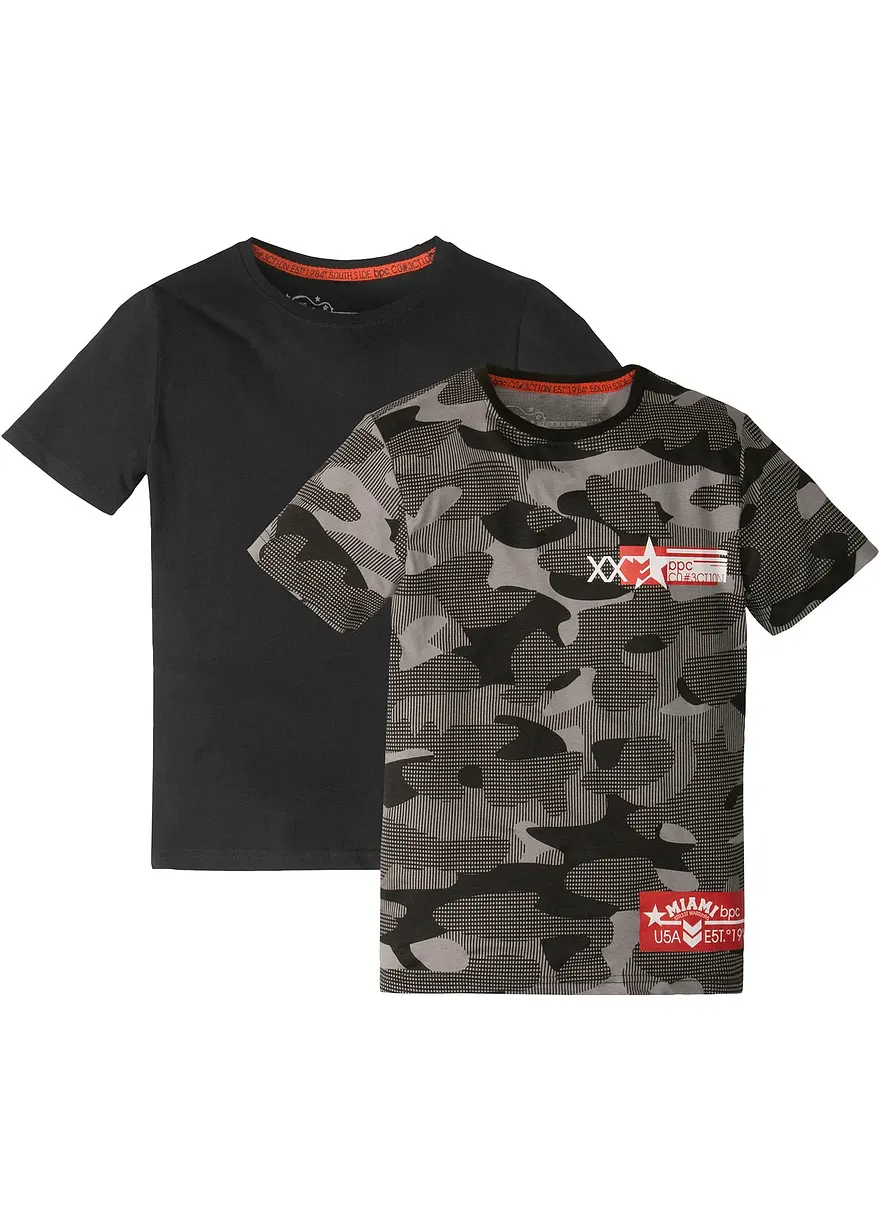 T- Shirt aus Bio Baumwolle (2er Pack)