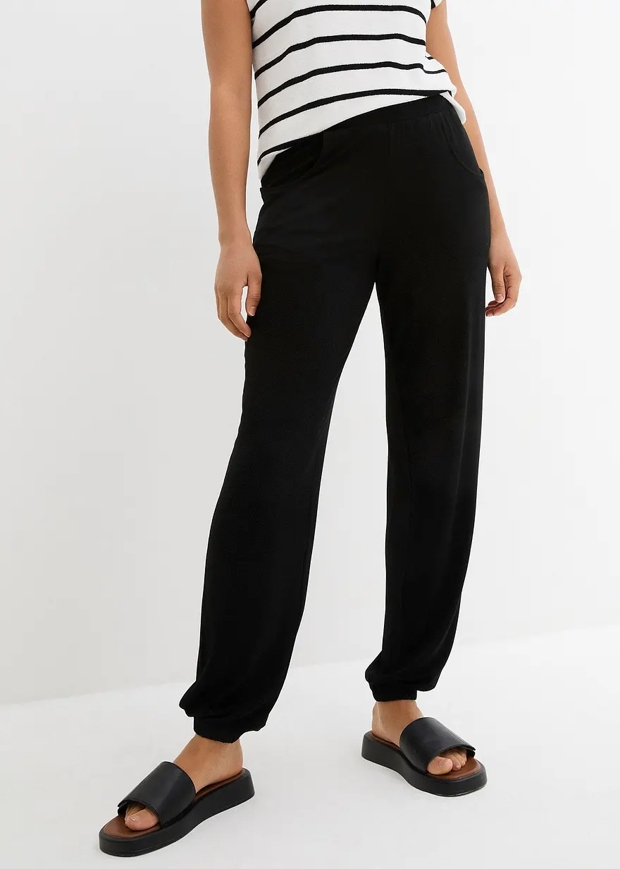 Jersey-Hose mit Bequembund