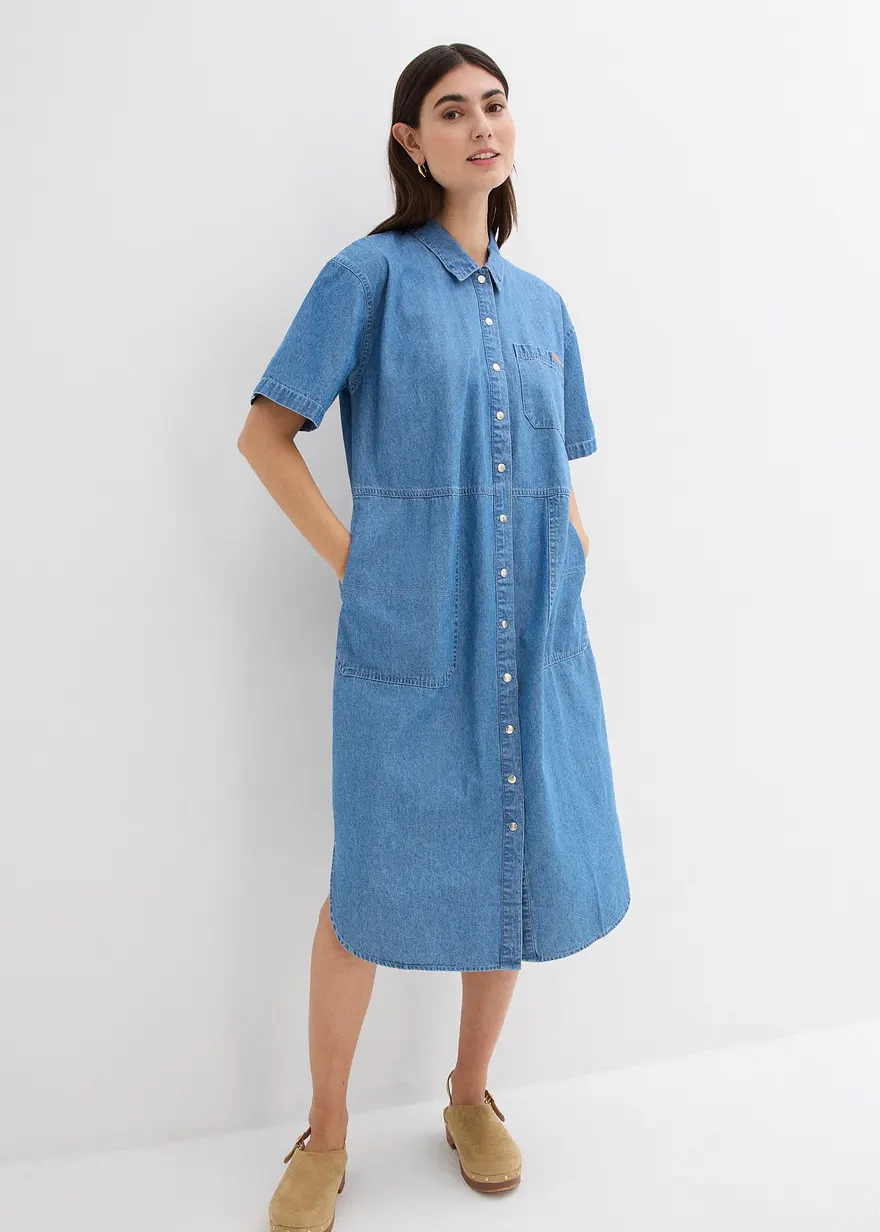 Jeanskleid, Oversized