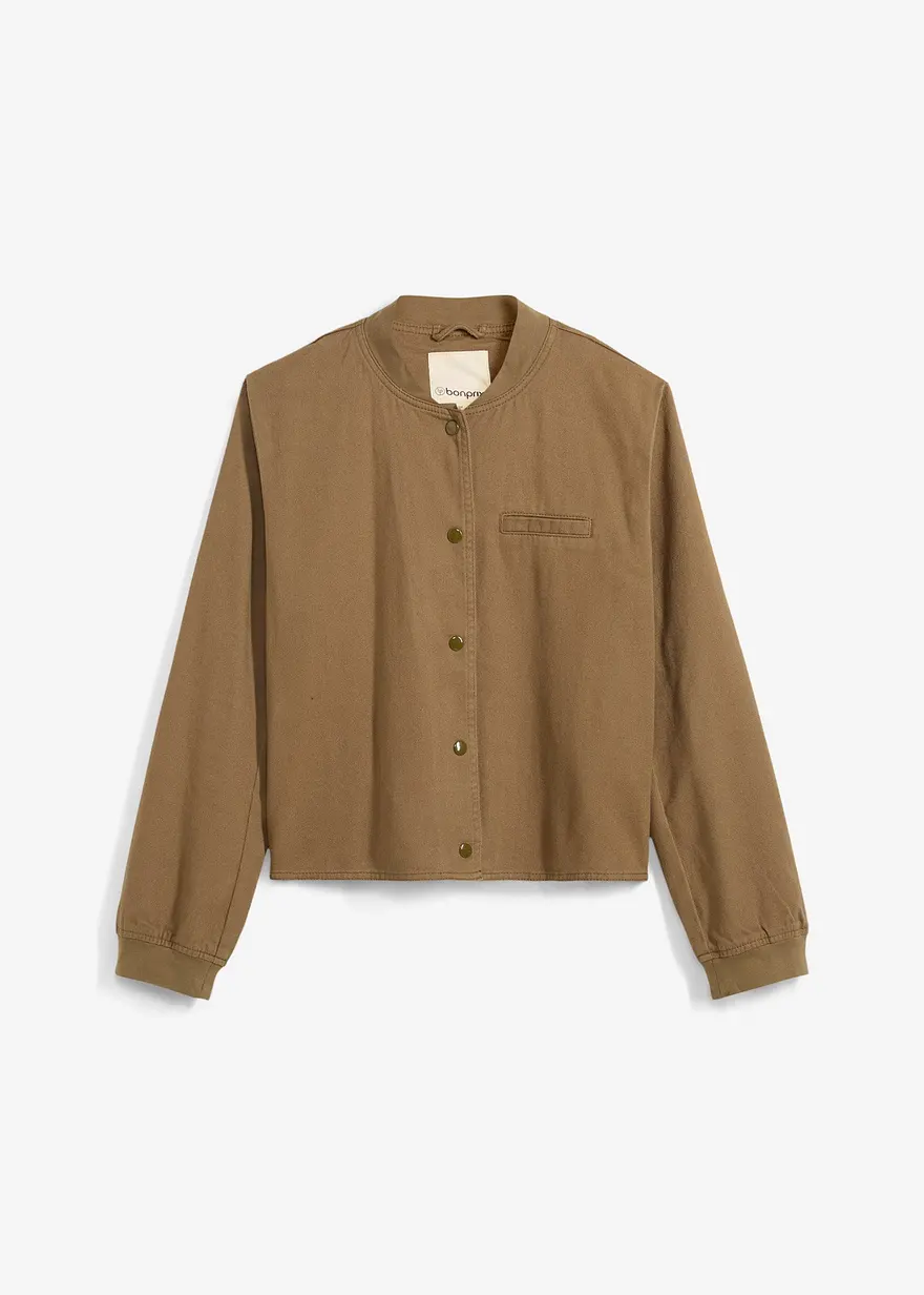 Pilotenjacke aus reiner Baumwolle
