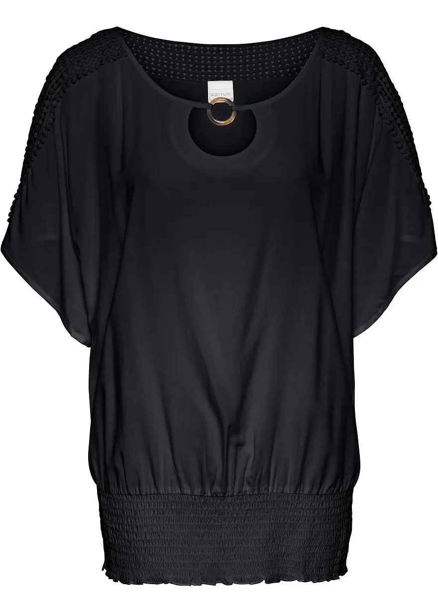 Bluse mit Spitze
