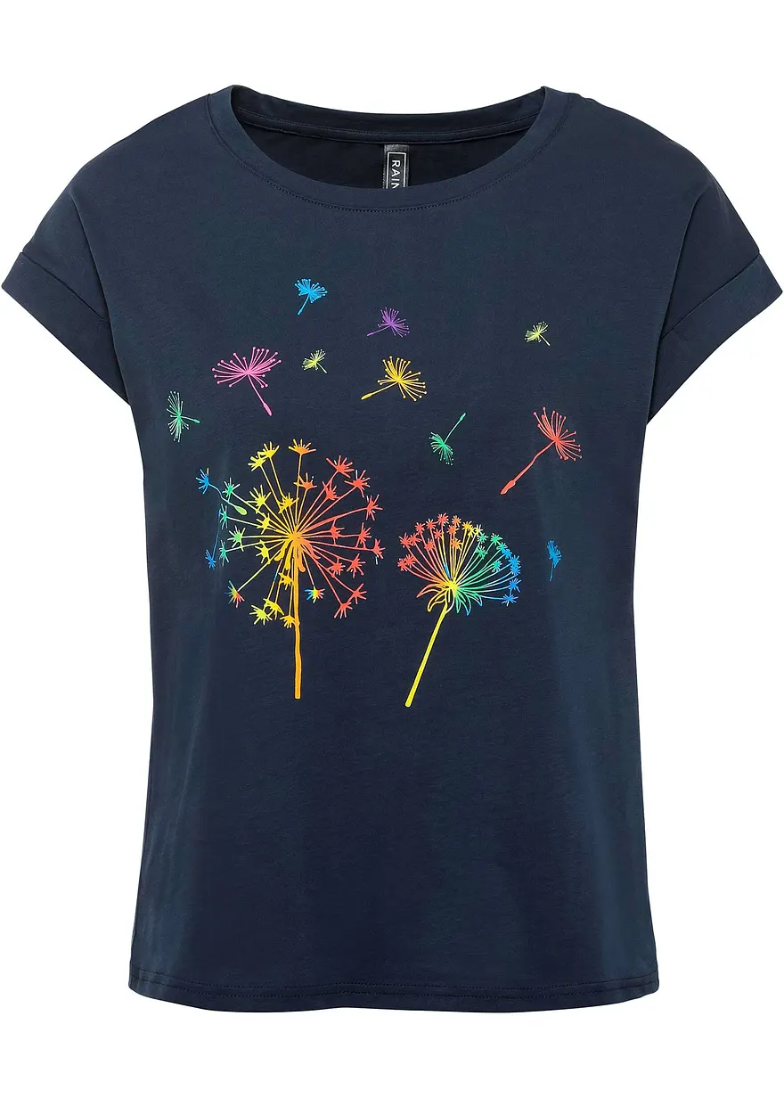T-Shirt mit floralem Print
