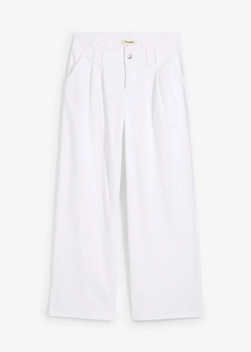 Wide-Leg-Jeans Low Waist, Low Stretch