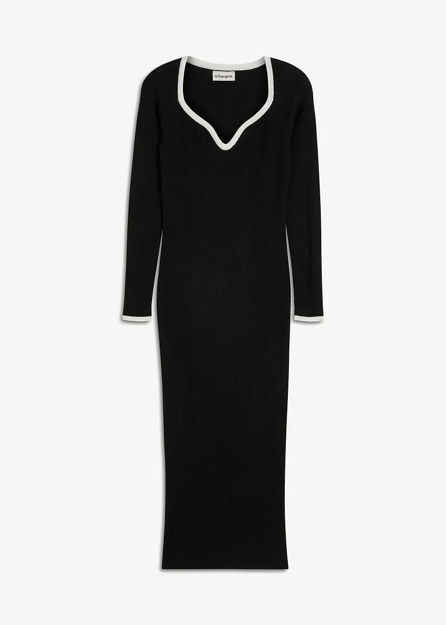 Figurbetontes Strickkleid