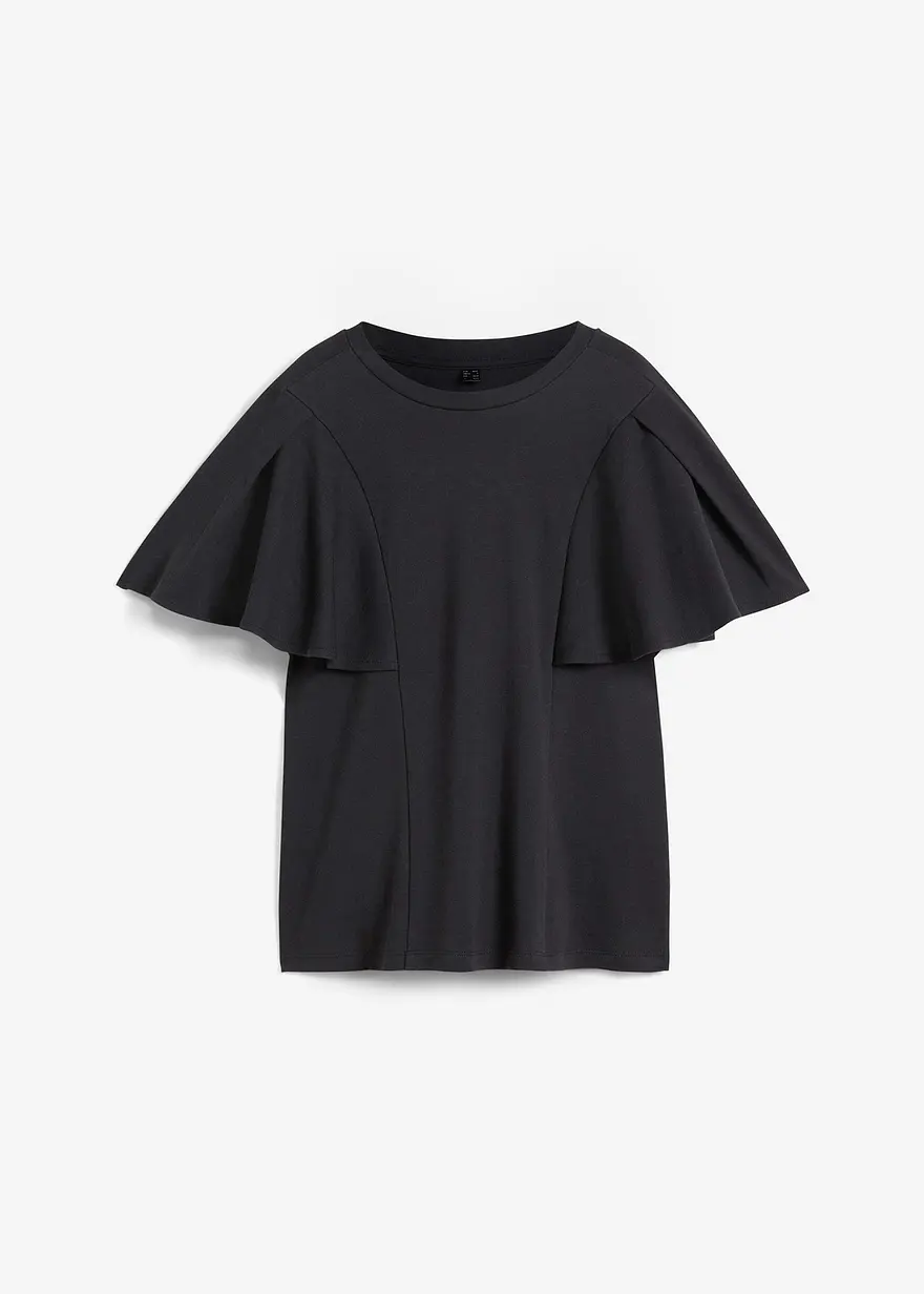 Shirt mit Cape-Sleeves