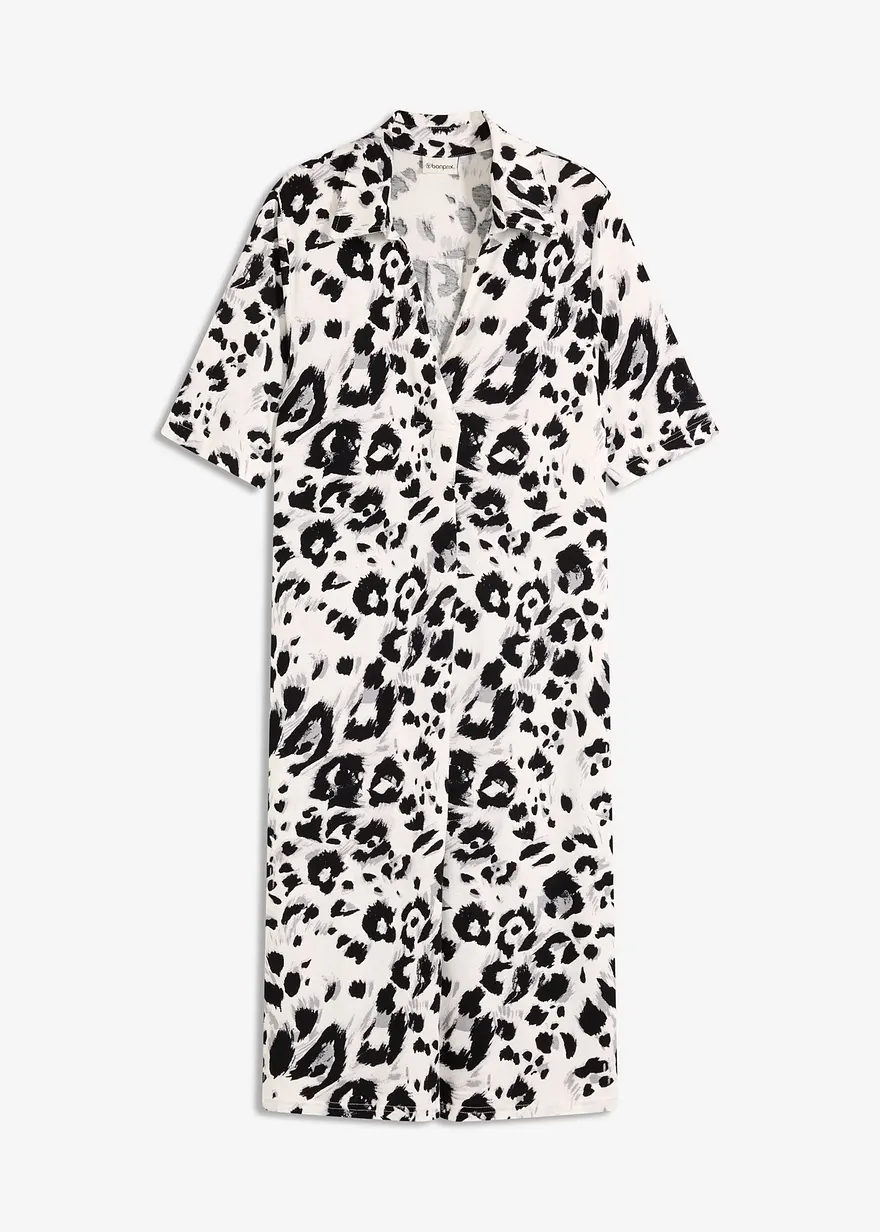 Kleid aus fließender Viskose