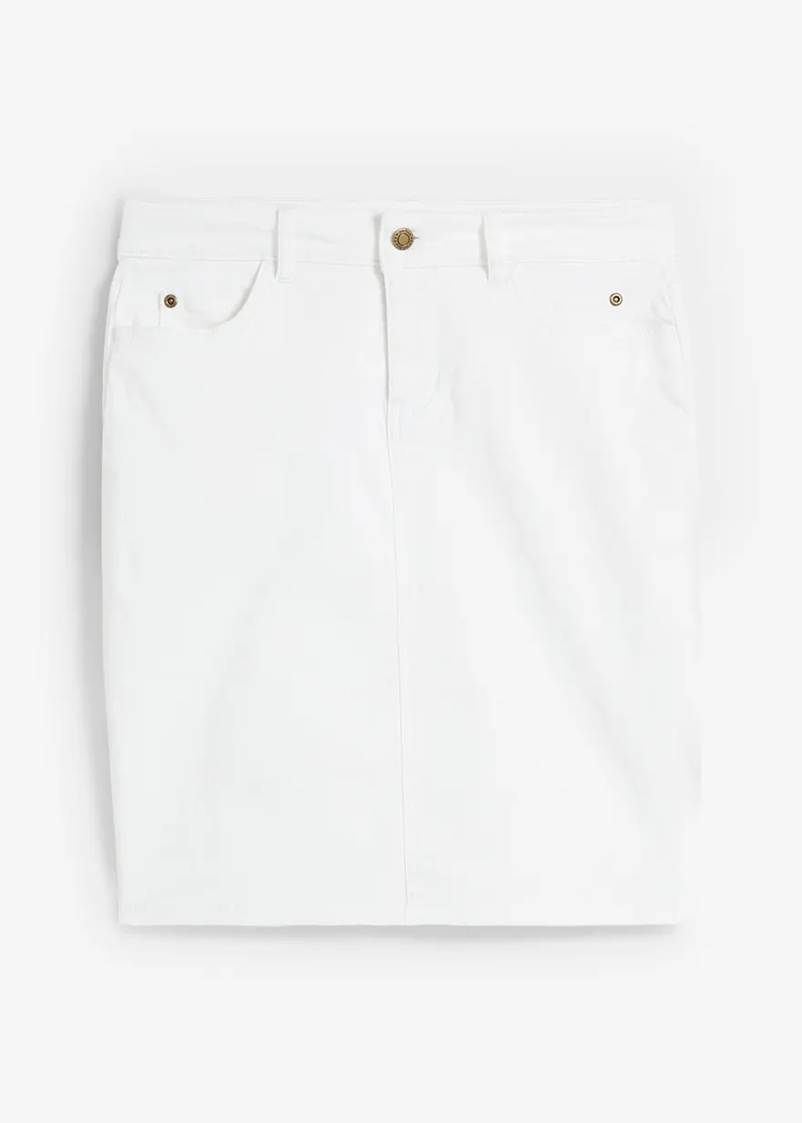 Stretch-Jeansrock