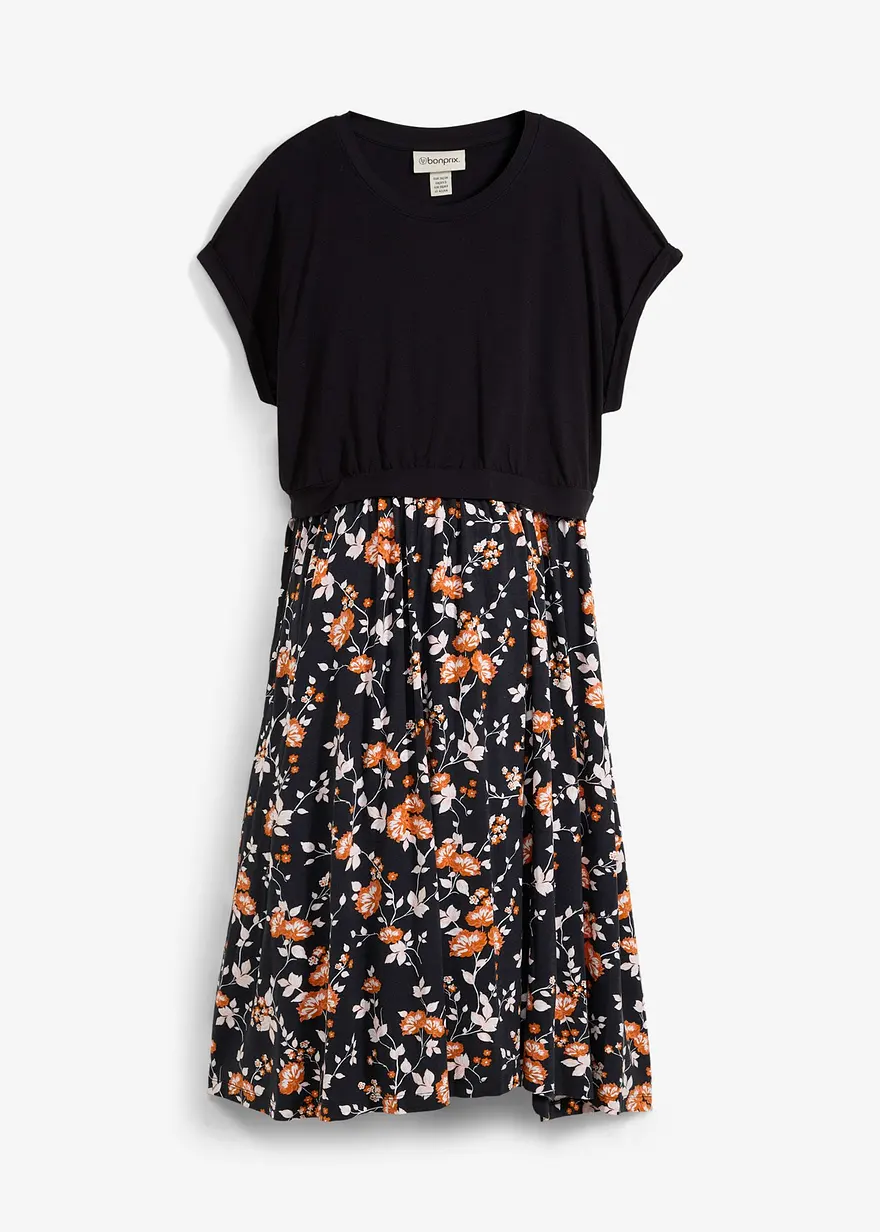 2-in-1 Umstands- und Stillkleid mit Taschen