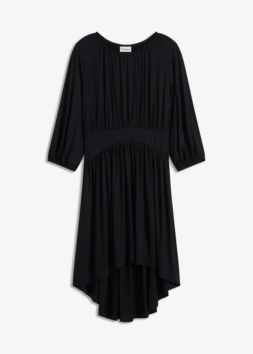 Jerseykleid mit Raffungen