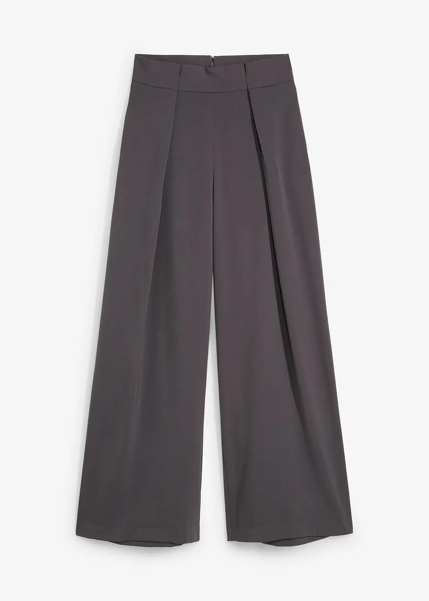 Ausgestellte Bundfaltenhose