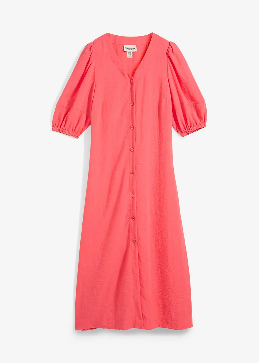 Ausgestelltes Midi-Kleid