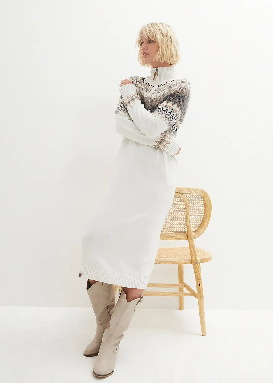 Norweger-Strickkleid