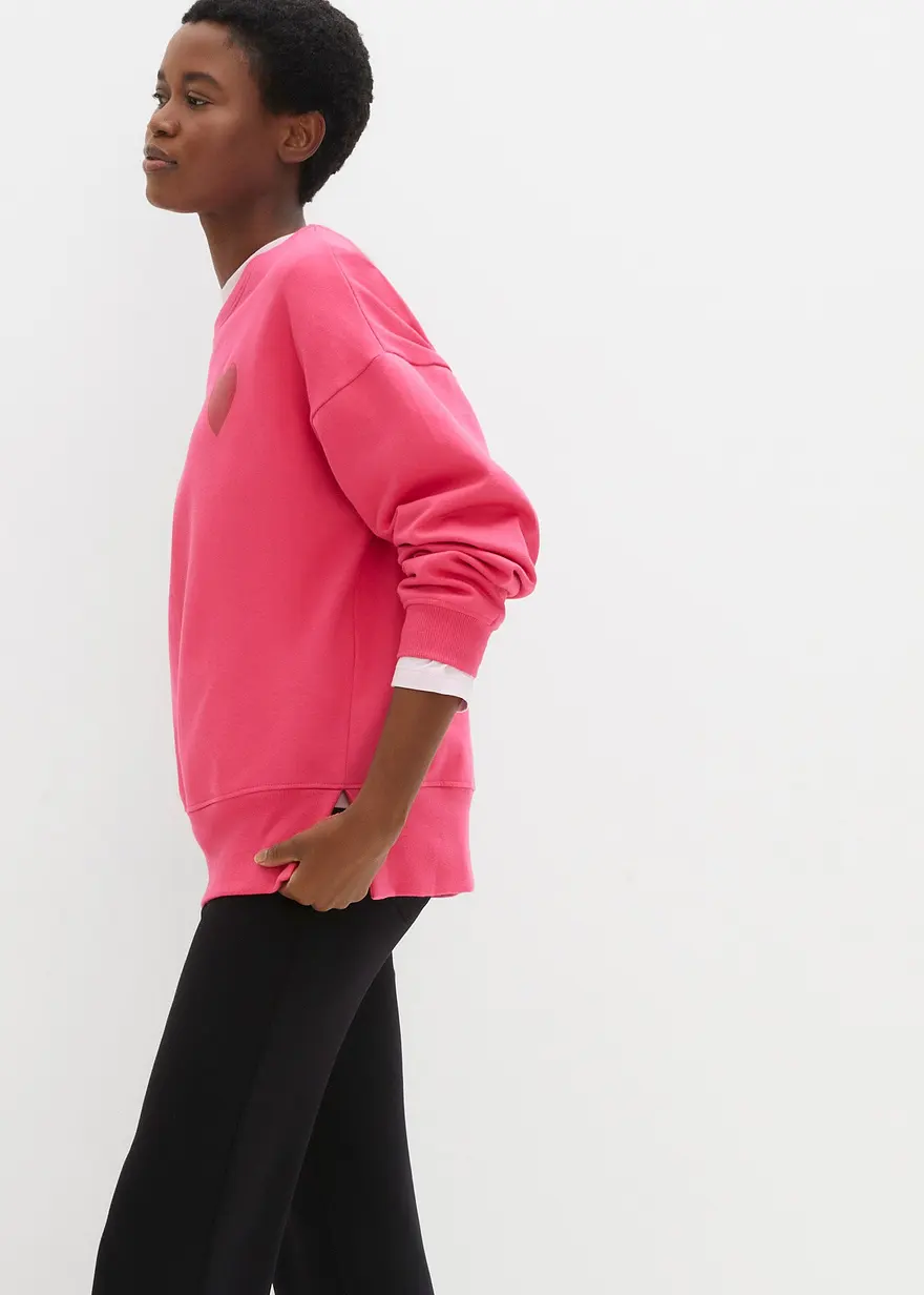 Oversized-Sweatshirt aus Bio-Baumwolle