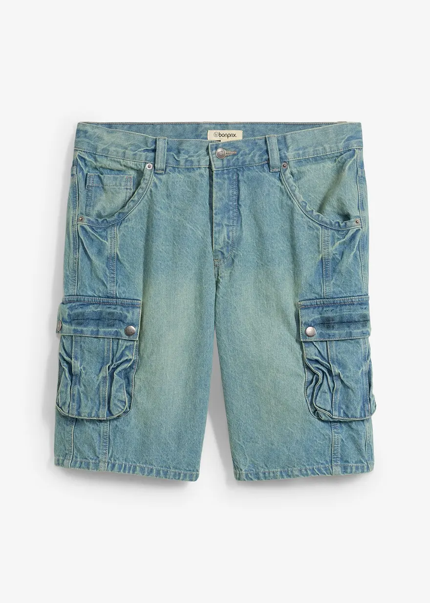 Cargo-Jeans-Bermuda Regular Fit