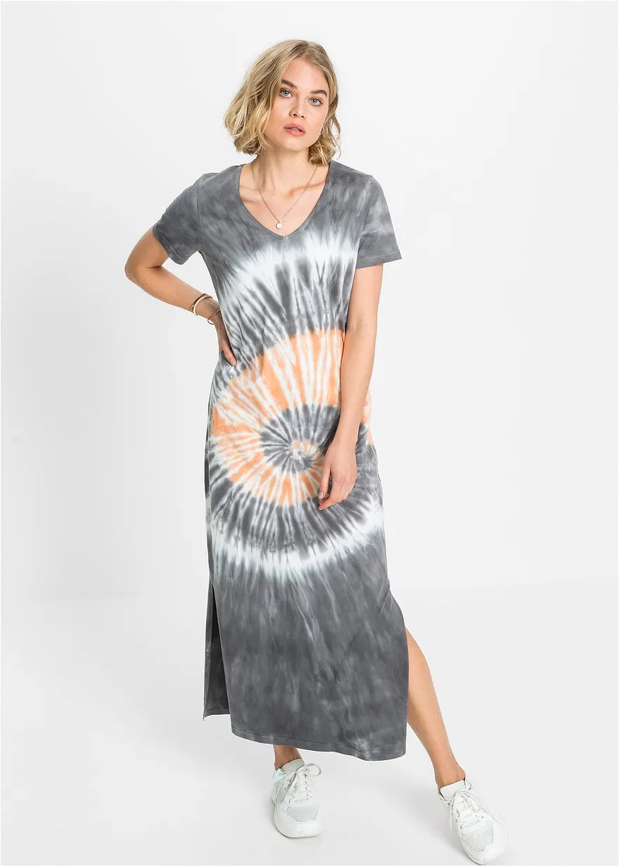 Shirtkleid aus reiner Baumwolle
