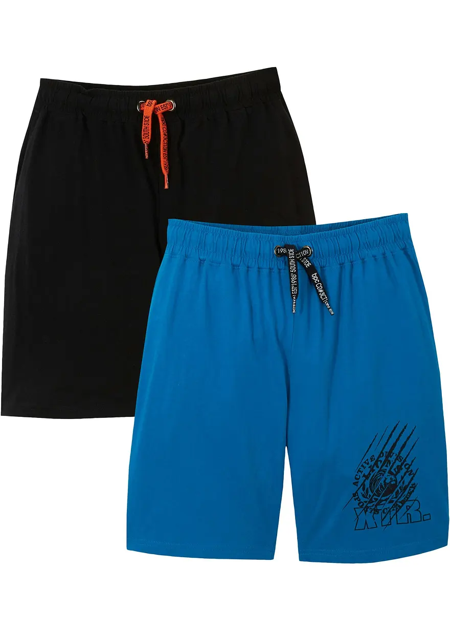 Jersey-Bermuda (2er Pack) mit Bio-Baumwolle