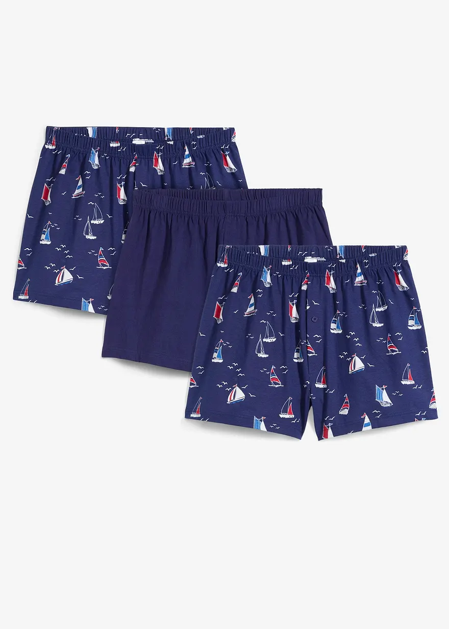 Jersey Boxershorts (3er Pack)