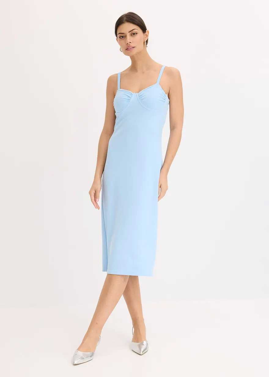 Midikleid mit figurbetonter Passform