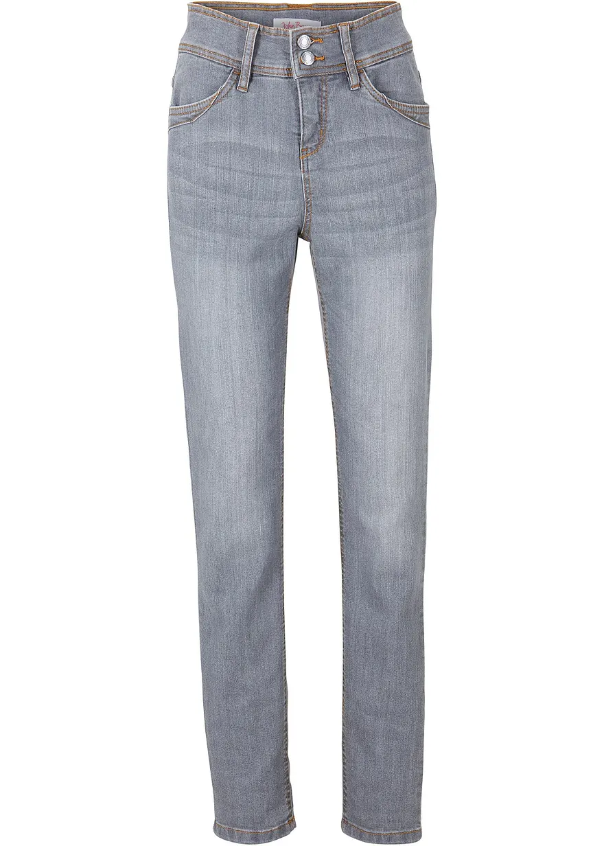 Slim-Fit-Jeans High Waist, Komfort-Stretch