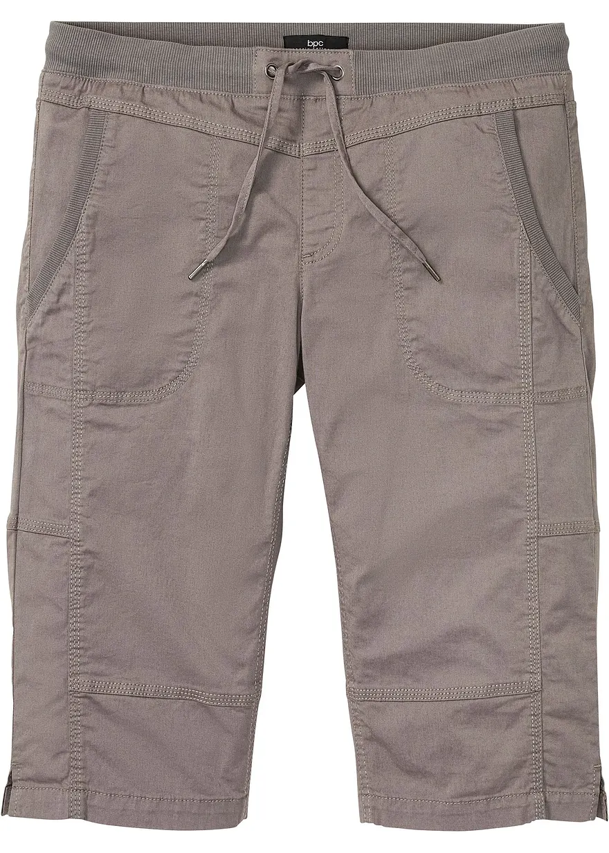 Stretch-Long-Bermuda mit Komfortschnitt, Regular Fit