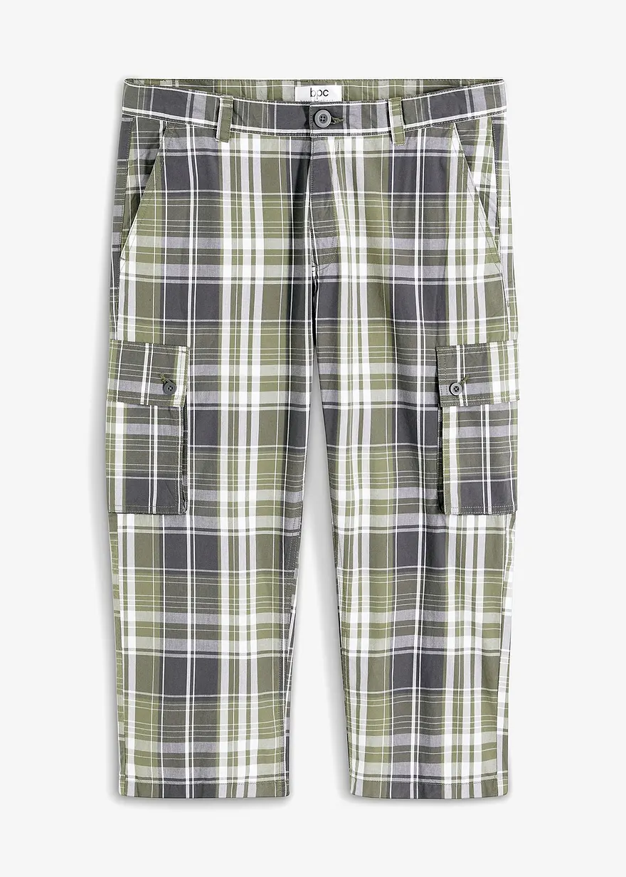 Loose Fit 7/8 Cargohose, Straight