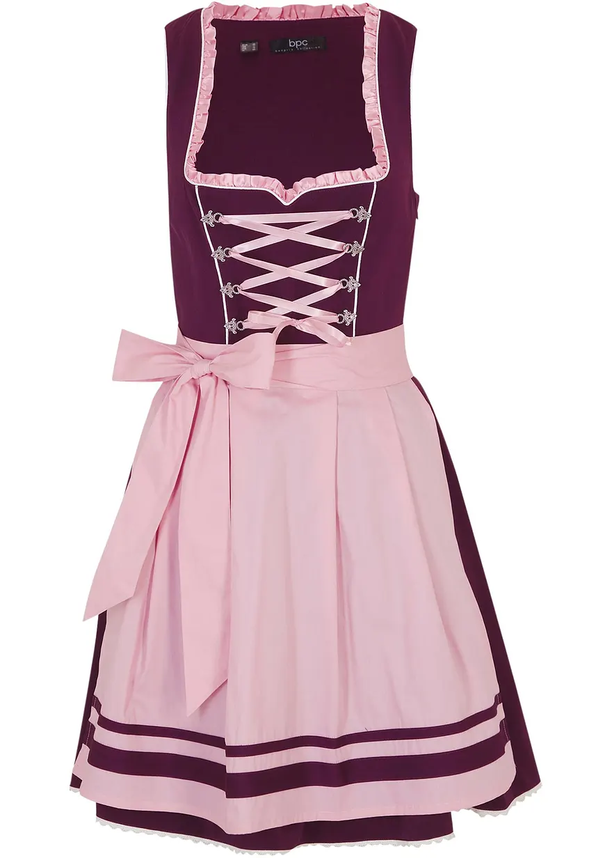 Dirndl und Schürze (2-tlg.Set)