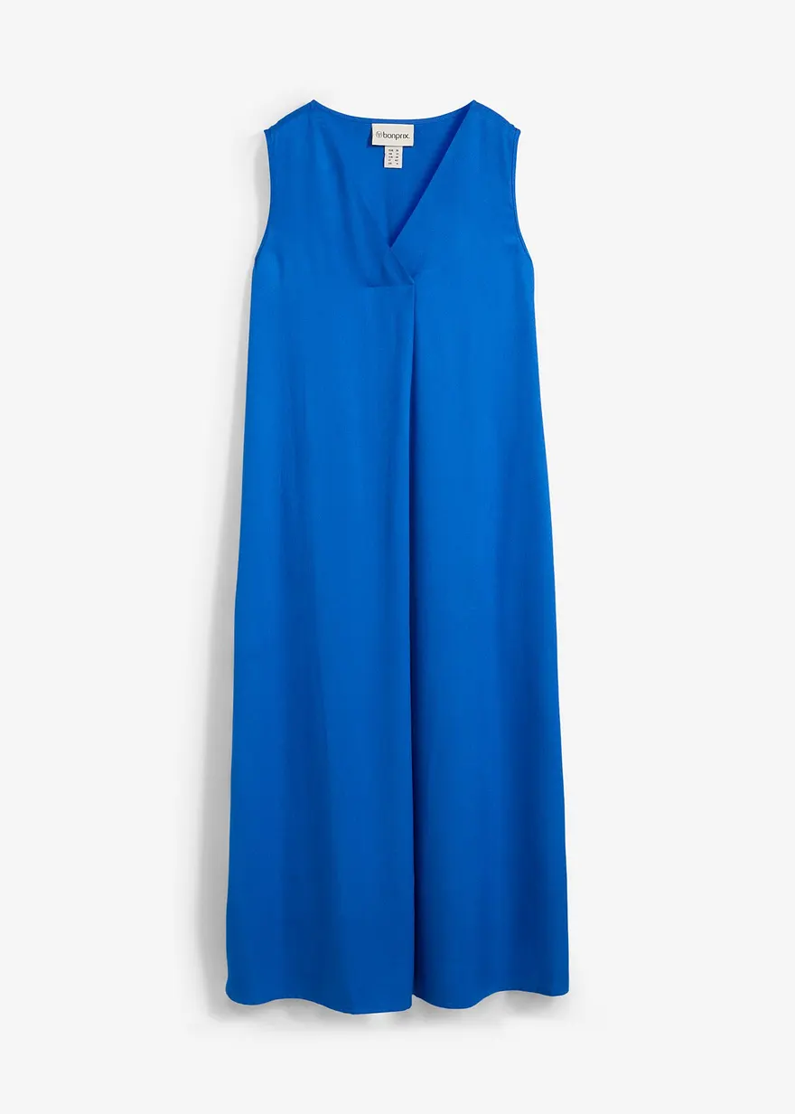 Trägerkleid aus fließender Viskose