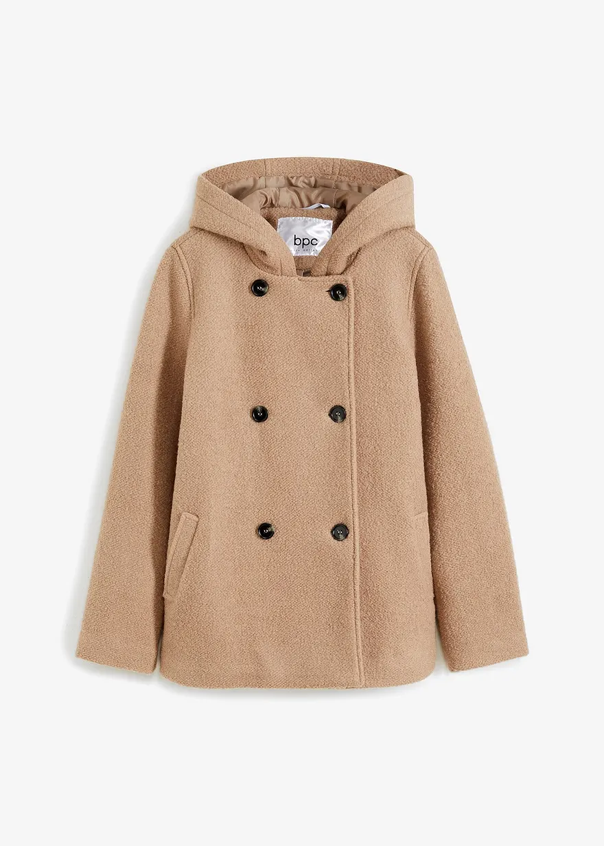 Cabanjacke aus kuscheligem Bouclé