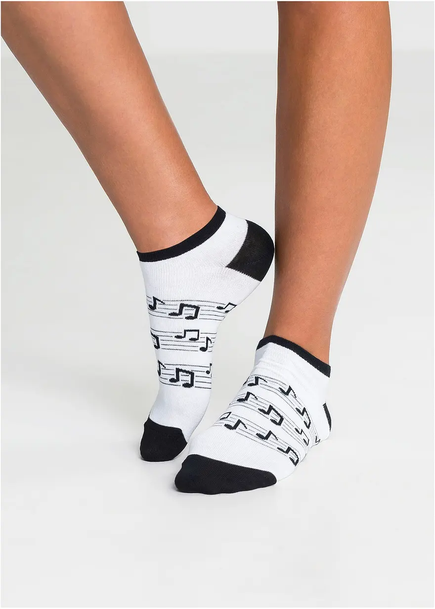 Kurzsocken mit Bio-Baumwolle (6er Pack)