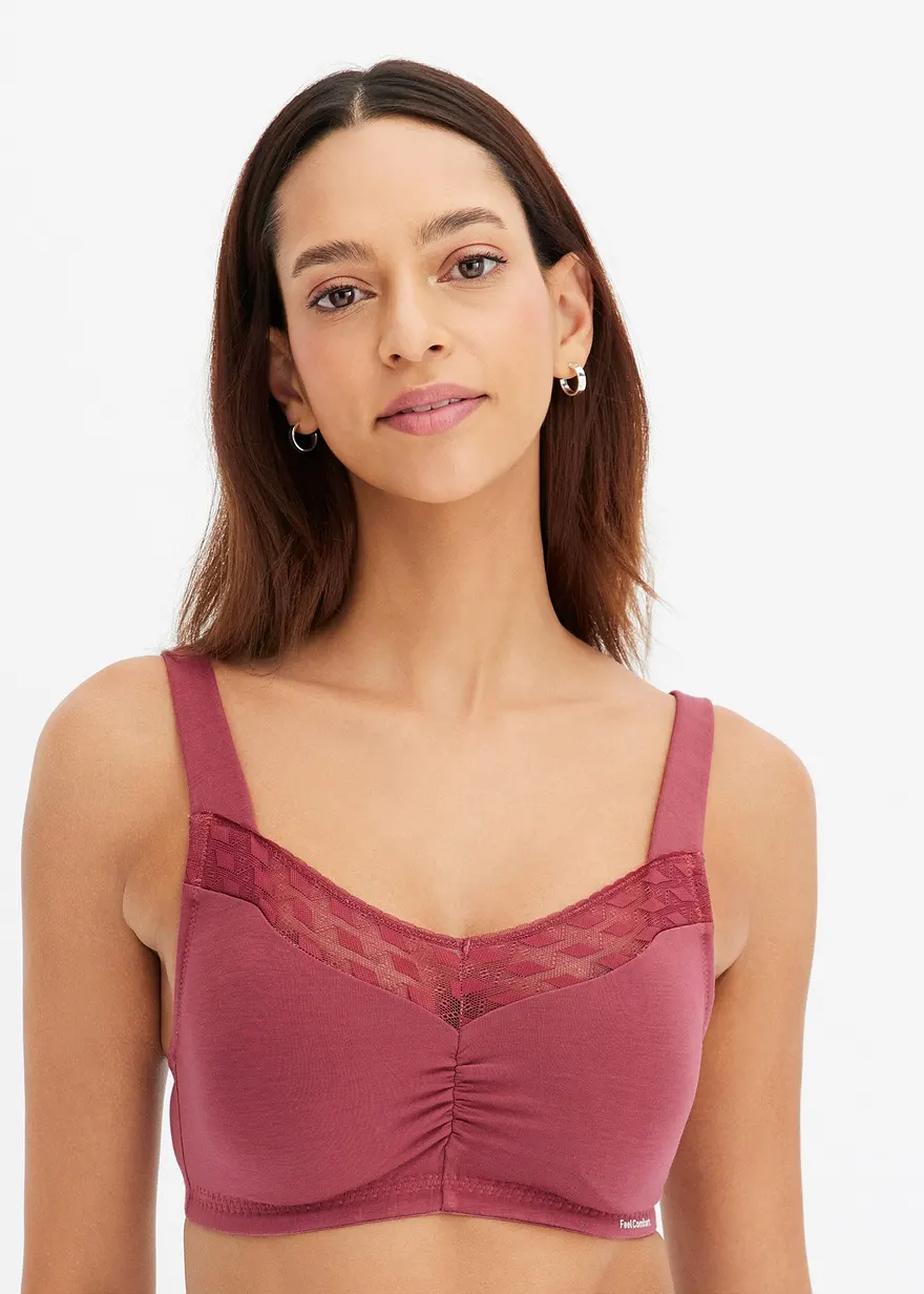 Feel Comfort Bralette aus weichem Material (2er Pack)