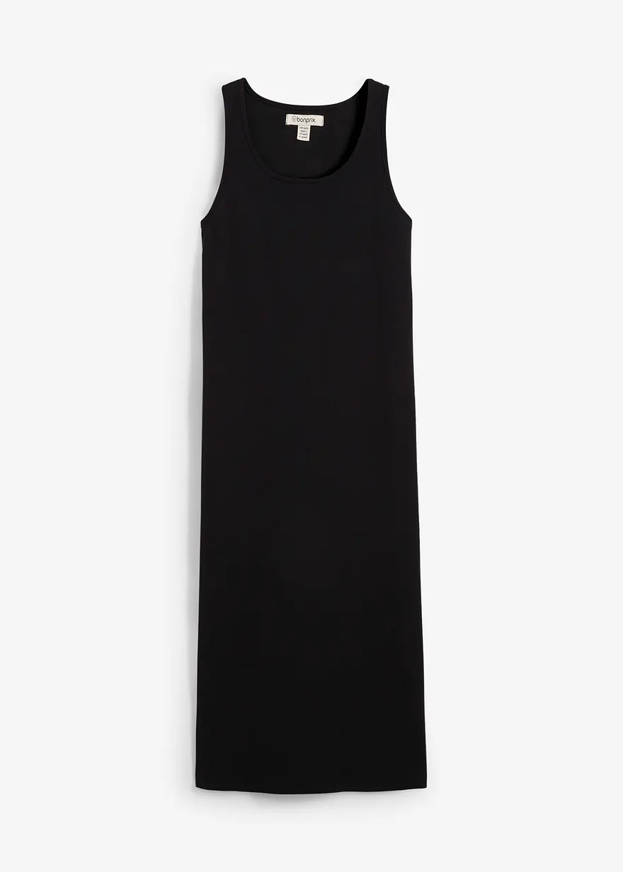 Trägerkleid aus Bio- Baumwoll-Stretch