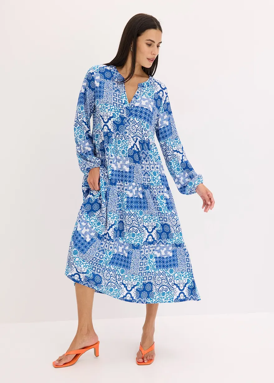 bedrucktes Tunika-Kleid