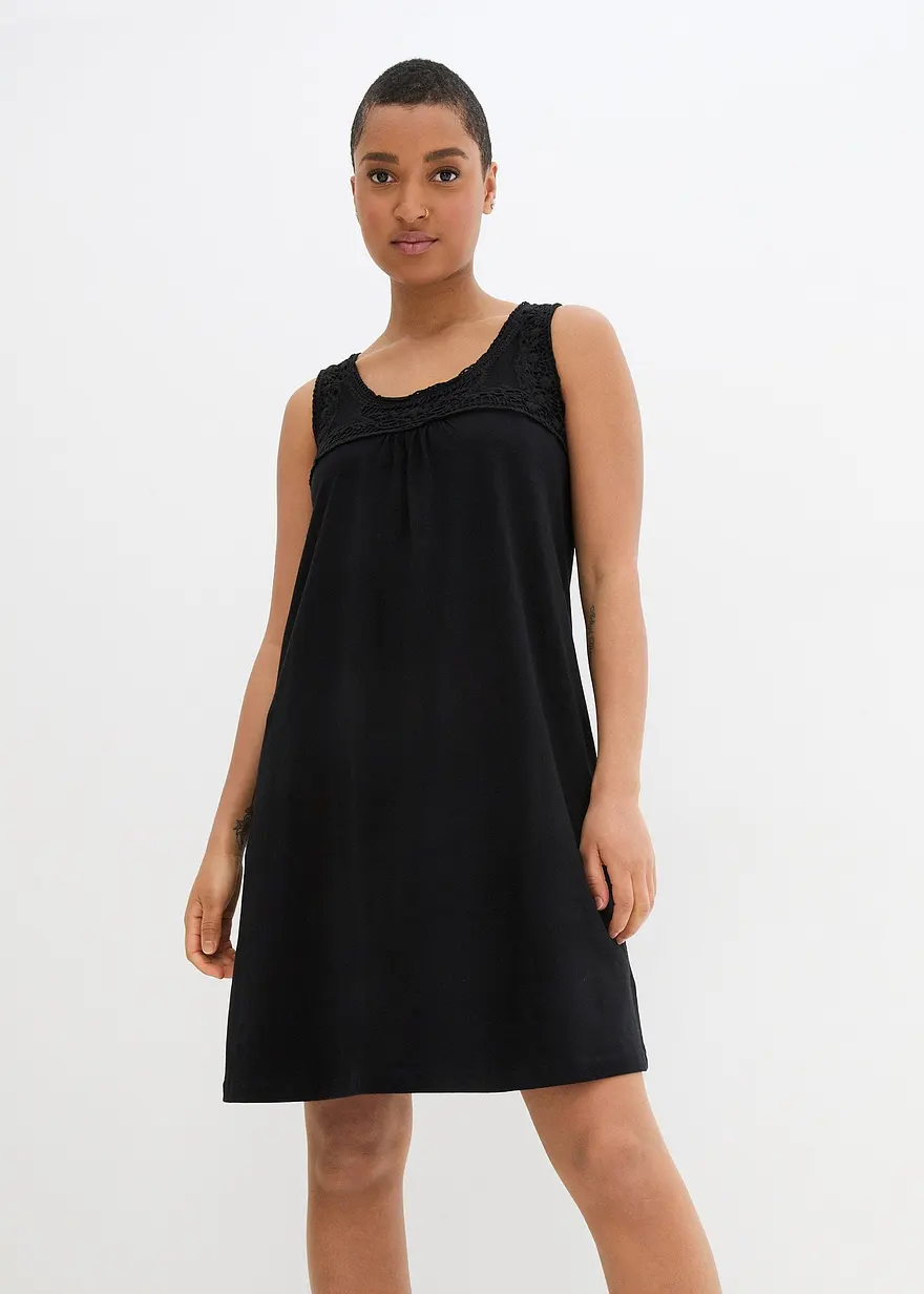 Shirtkleid aus reiner Bio-Baumwolle