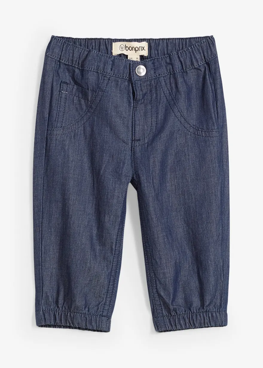 Schlupfjeans aus reiner Bio-Baumwolle