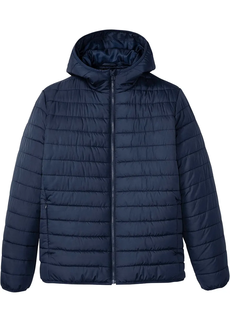 Steppjacke mit Kapuze