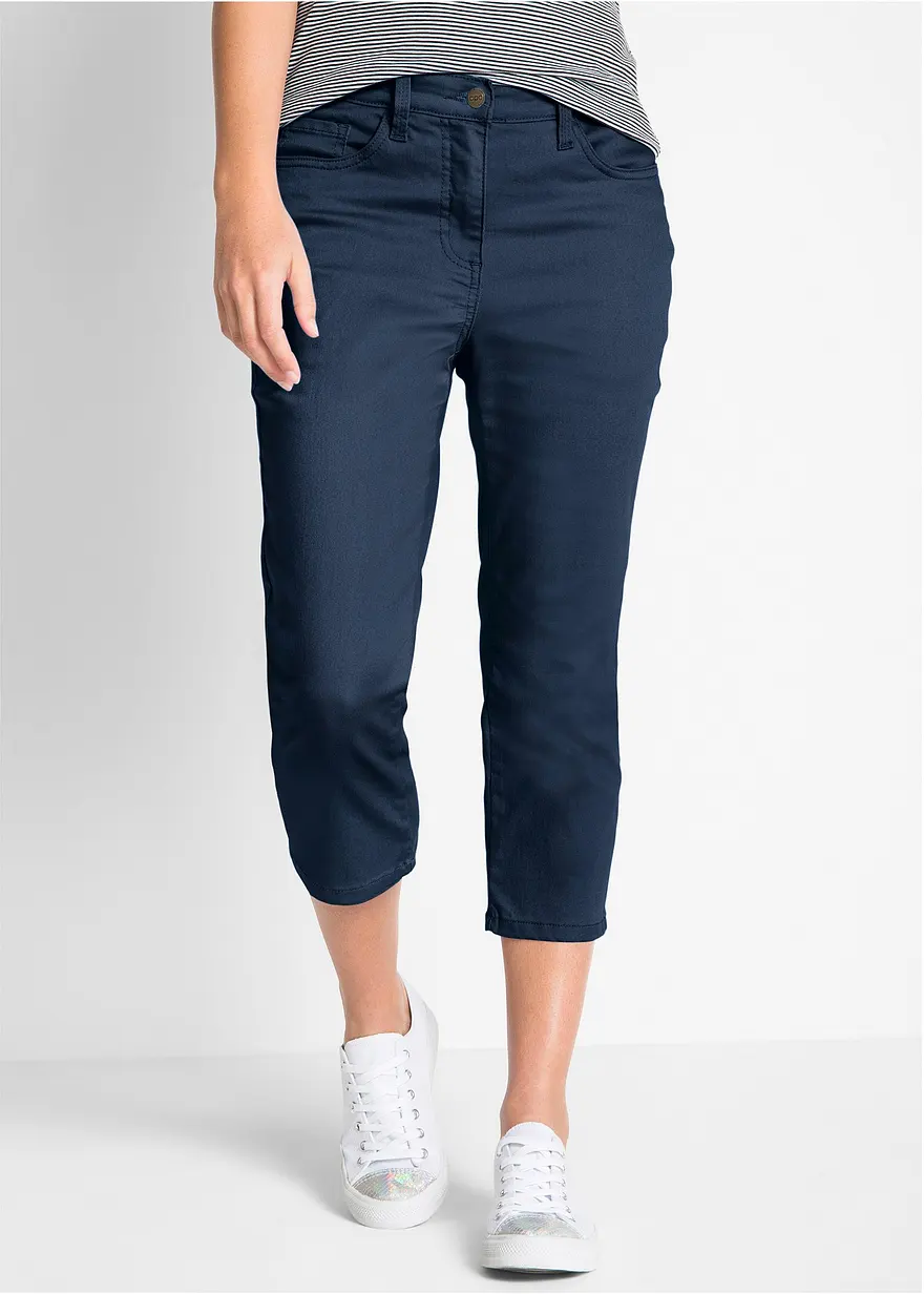 Straight Jeans, Mid Waist, Bequembund