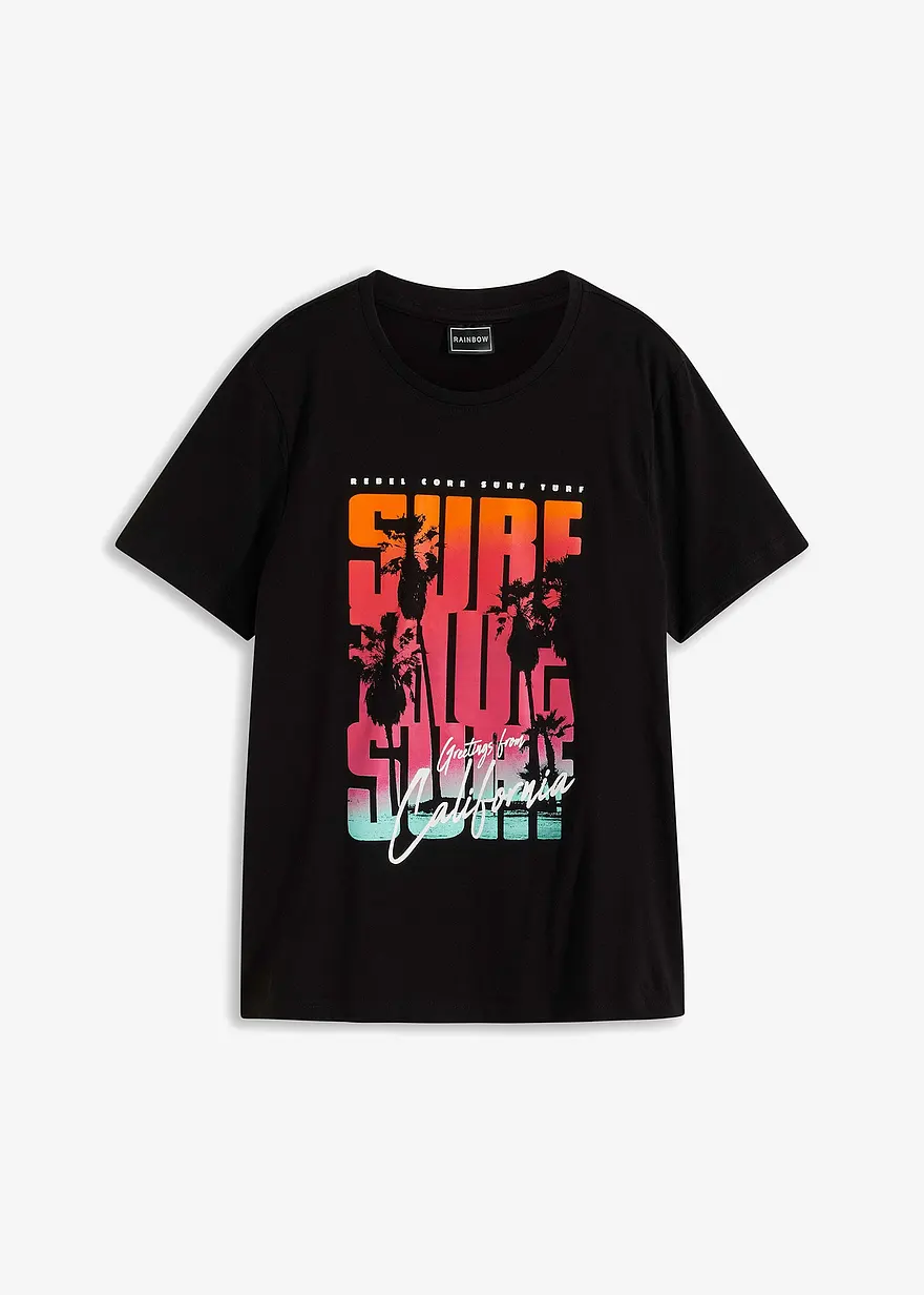T-Shirt aus reiner Bio-Baumwolle, Slim Fit