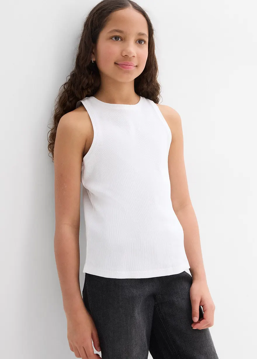 Tanktop aus reiner Bio-Baumwolle (3er Pack)