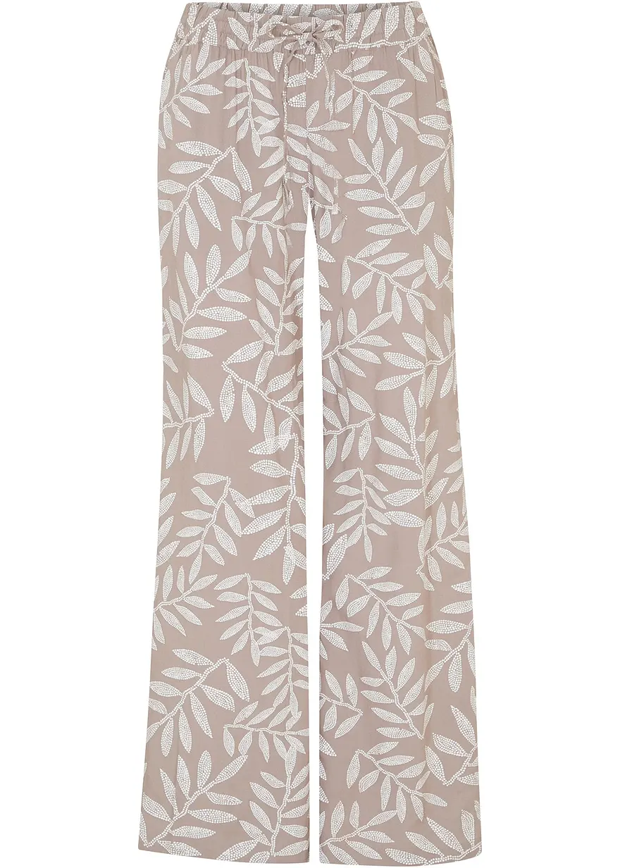 Bedruckte Palazzo-Hose
