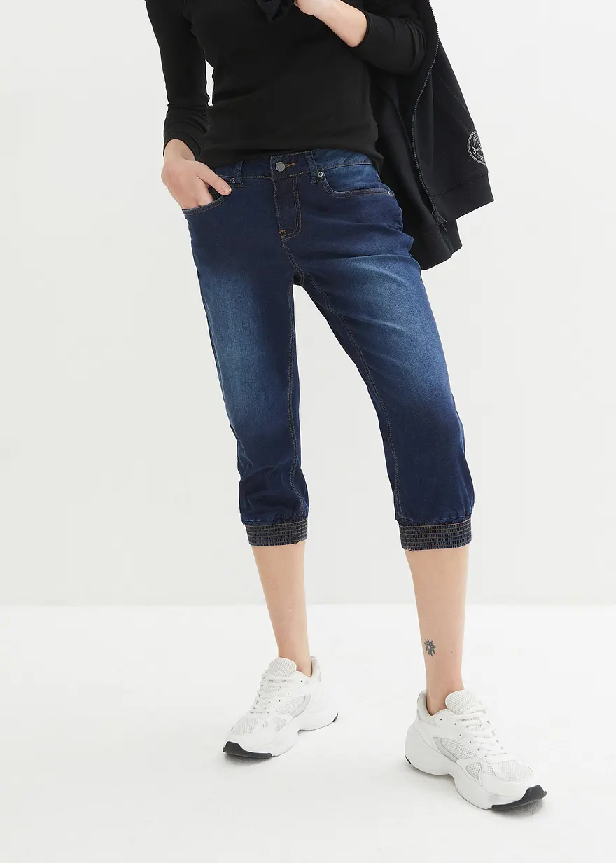 Stretch-Capri-Jeans