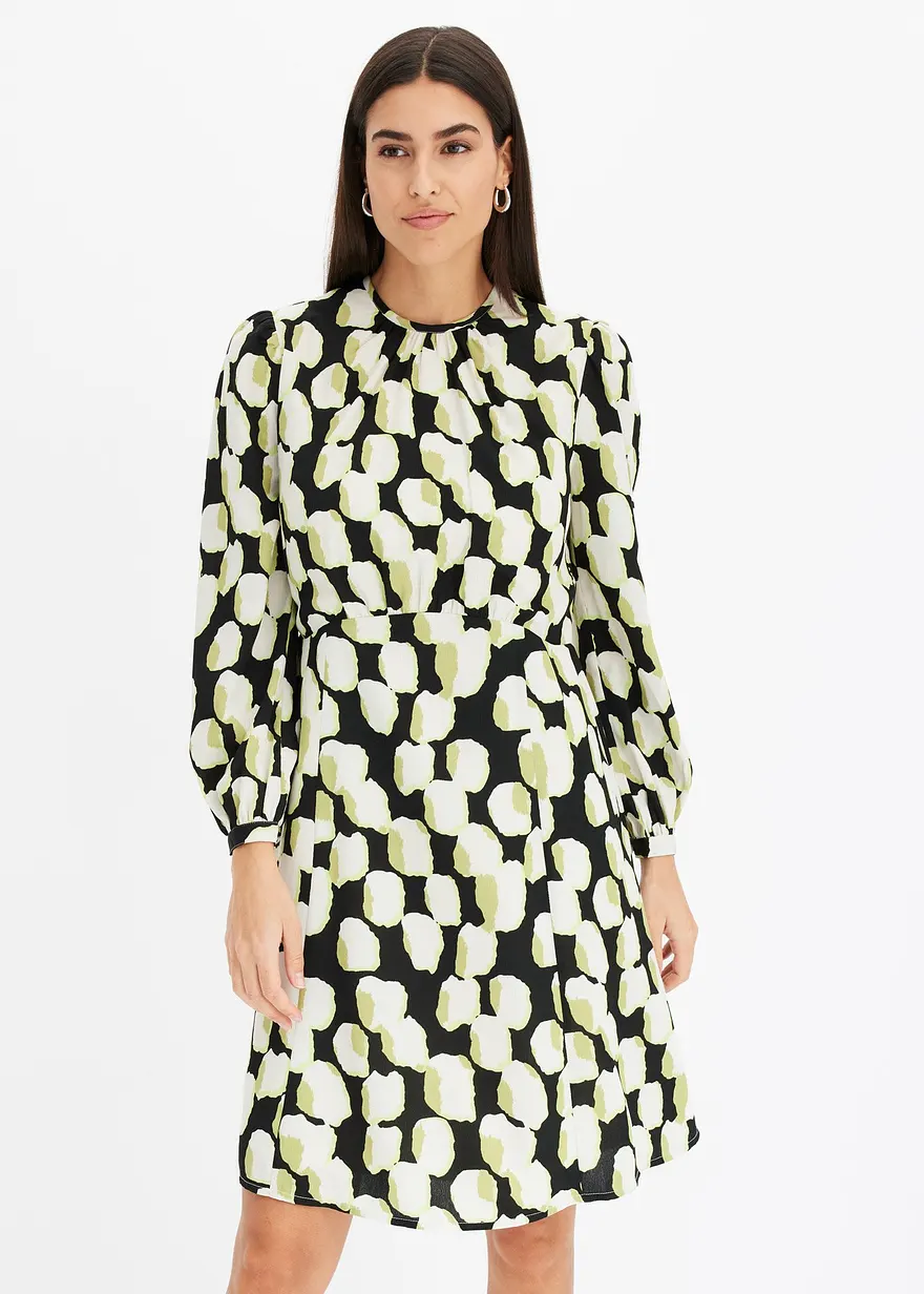 Kleid aus leichtem Crêpe