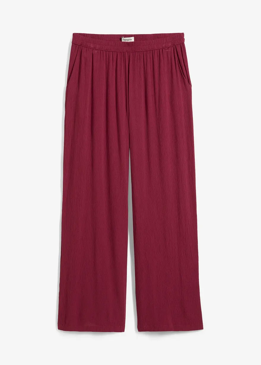 Palazzo-Hose aus softer Viskose