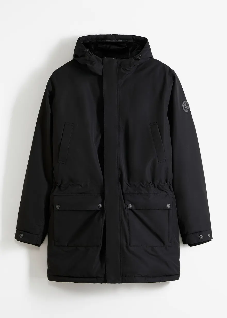 wasserdichte Funktions-Jacke mit recycelter Daune