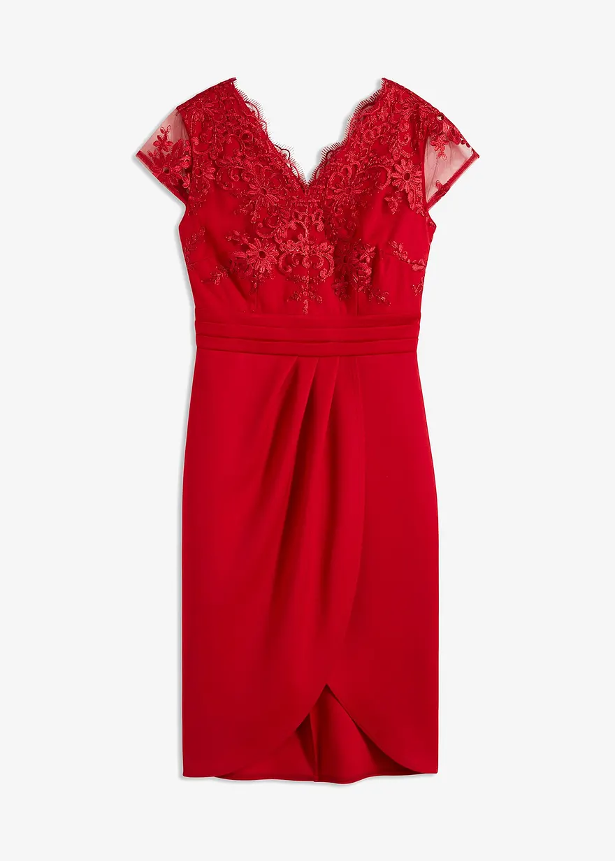 Minikleid mit Spitze